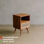 Nakas Kayu Jati x Rotan HMJ-NKS 01