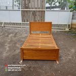 Tempat Tidur Kayu Jati Minimalis 3 Laci HMJ-TTD 02 - Image 3