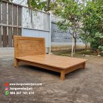 Tempat Tidur Kayu Jati Minimalis HMJ-TTD 01 - Image 3