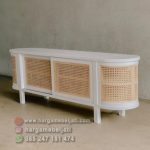 Buffet TV Kayu Jati x Rotan HMJ-BFTV 02