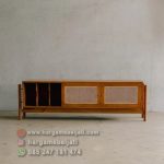 Buffet TV Kayu Jati x Rotan HMJ-BFTV 03
