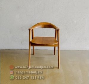 Kursi Cafe Kayu Jati HMJ-KCF08 - Image 2