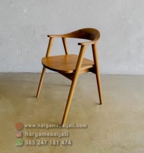 Kursi Cafe Kayu Jati HMJ-KCF08 - Image 3