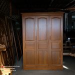 Lemari Pakaian Minimalis Kayu Jati HMJ-LPKN 02