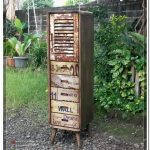 TallBoy Minimalis Kuno Antik HMJ-FAN 08