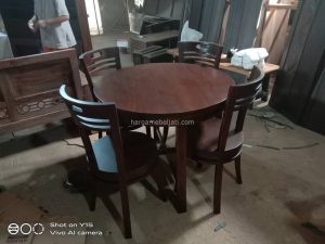 Set Kursi Makan Minimalis Kayu Jati HMJ-SKMKN 02