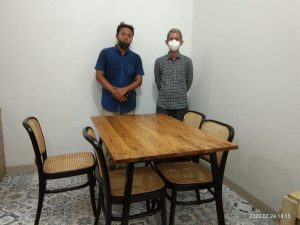 Set Kursi Makan Minimalis Kayu Jati x Rotan HMJ-SKMKN 03 - Image 2