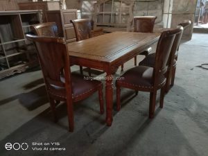 Set Kursi Makan Salina Kayu Jati HMJ-SKMKN 05