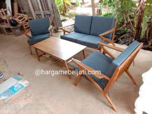 Set Kursi Tamu Minimalis Retro Kayu Jati HMJ-SKTMU 11