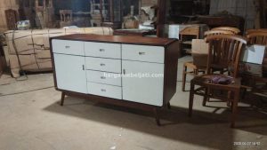 Buffet Kayu Jati Minimalis Modern HMJ-BUFT 09