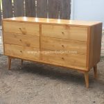 Buffet Kayu Jati Minimalis Retro HMJ-BUFT 11