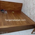 Dipan Tempat Tidur Kayu Jati Minimalis Modern HMJ-TTD 11