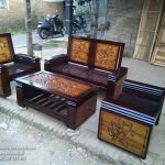 Set Kursi Tamu Minimalis Kayu Jati HMJ-SKTMU 17