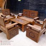 Set Kursi Tamu Minimalis Kayu Jati HMJ-SKTMU 18
