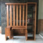 Almari Partisi Penyekat Ruangan Minimalis Kayu Jati HMJ-ALPR 01 - Image 2