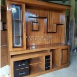 Almari Partisi Penyekat Ruangan Minimalis Kayu Jati HMJ-ALPR 03