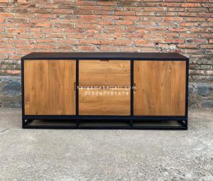 Buffet Kayu Jati Minimalis Modern HMJ-BUFT 14