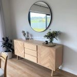 Buffet Kayu Jati Minimalis Retro HMJ-BUFT 17