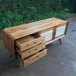 Buffet TV Kayu Jati Retro Scandinavian HMJ-BFTV 09 - Image 5