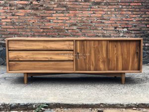 Buffet TV Kayu Jati Retro Scandinavian HMJ-BFTV 13 - Image 2