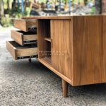 Buffet TV Kayu Jati Retro Scandinavian HMJ-BFTV 13 - Image 4