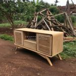 Buffet TV Kayu Jati Retro Scandinavian HMJ-BFTV 18 - Image 2