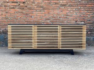 Buffet TV Minimalis Modern Custom Design Kayu Jati HMJ-BFTV 16 - Image 2