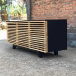 Buffet TV Minimalis Modern Custom Design Kayu Jati HMJ-BFTV 16 - Image 3