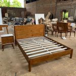 Dipan Tempat Tidur Kayu Jati Minimalis Retro Style HMJ-TTD 13 - Image 5