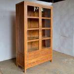 Display Cabinet Lemari Pajangan Almari Hias Minimalis Kayu Jati HMJ-DSC 02