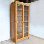 Display Cabinet Lemari Pajangan Almari Hias Minimalis Kayu Jati HMJ-DSC 13