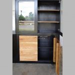 Display Cabinet Lemari Pajangan Almari Hias Minimalis kayu Jati HMJ-DSC 03 - Image 4