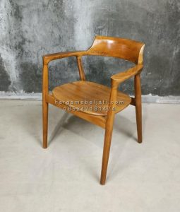 Kursi Cafe Minimalis Kayu Jati HMJ-KCF 11