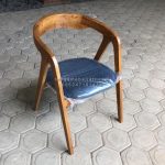 Kursi Cafe Minimalis Kayu Jati HMJ-KCF 12
