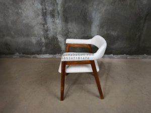 Kursi Cafe Minimalis Kayu Jati HMJ-KCF 13 - Image 2