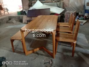 Kursi Makan Minimalis Kayu Jati HMJ-SKMKN 16 - Image 2