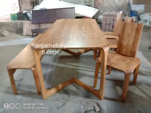 Kursi Makan Minimalis Kayu Jati HMJ-SKMKN 16 - Image 3