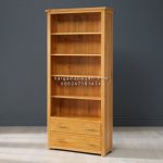 Rak Buku Minimalis Kayu Jati HMJ-RBKU 03