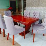 Set Kursi Makan Minimalis Kayu Jati HMJ-SKMKN 11