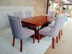 Set Kursi Makan Minimalis Kayu Jati HMJ-SKMKN 11 - Image 2