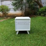 Nakas Minimalis Retro White Duco HMJ-NKS 14