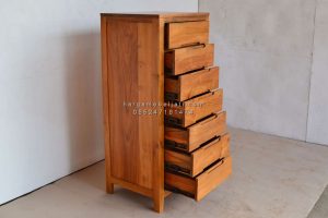 Buffet 7 Laci Kayu Jati Minimalis HMJ-BUFT 24 - Image 2