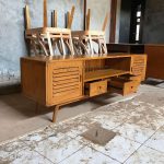 Buffet TV Kayu Jati Retro Scandinavian HMJ-BFTV 19 - Image 2