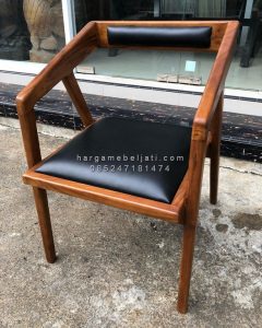 Kursi Cafe Minimalis Kayu Jati HMJ-KCF 18 - Image 2