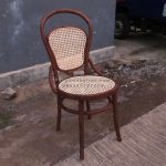 Kursi Cafe Minimalis Kayu Jati x Rotan HMJ-KCF 17 - Image 2