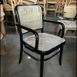 Kursi Cafe Minimalis Kayu Jati x Rotan HMJ-KCF 20