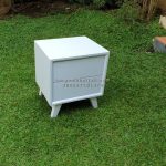 Nakas Minimalis Retro White Duco HMJ-NKS 14 - Image 3