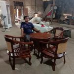 Set Kursi Teras Betawi Kayu Jati HMJ-SKTRS 01