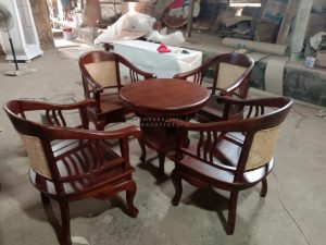 Set Kursi Teras Betawi Kayu Jati HMJ-SKTRS 01 - Image 2