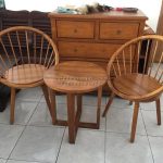 Set Kursi Teras Minimalis Kayu Jati HMJ-SKTRS 08